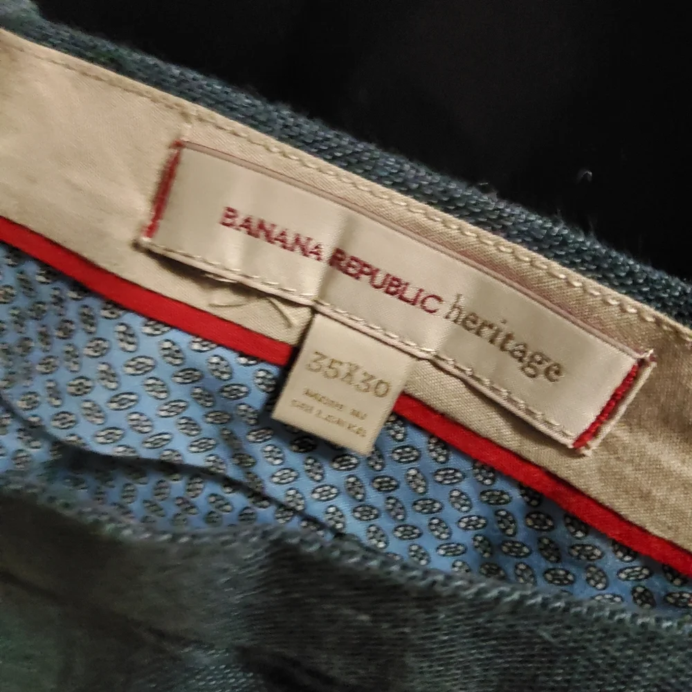 Men's Heritage Collection Linen Pants By Banana Republic, Size 35 X 30
